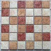 Balcony indoor and outdoor pool glass mosaic tile exterior mosaic wall brick  YID5348H3B